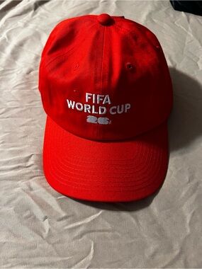 FIFA World Cup Red Baseball Cap